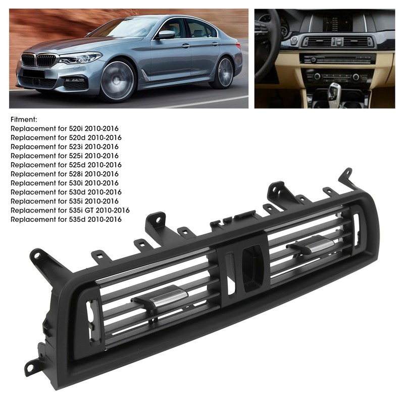 Center Dash AC Air Vent Grille 64229166885 Replacement for 5