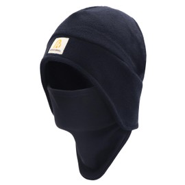 BOCOMAL FR Face Mask Full Head Cover Winter Fleece Flame Resistant Balaclava 11oz Modacrylic Blend Hood Arc Rated