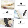 Beavorty 2 Pairs of Thickened Warm Insoles for Winter Breathable