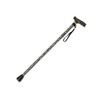 Homecraft Folding Coloured Walking Stick with Wooden Handle, Lightweight Adjustable