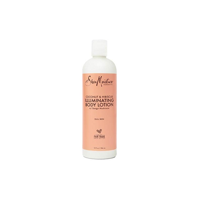 SheaMoisture Coconut & hibiscus body lotion moisturizer, 13 Fluid Ounce