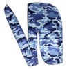 Men Camo Silk Durag Long Straps Silky Durags Bandana Waves