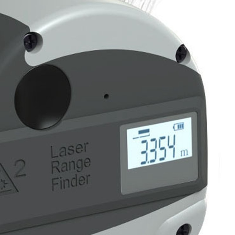 Laser Range Finder Infrared Measuring Rechargeable Tape Measure Measurement Tool
