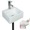 Small Bathroom Sink Wall Mount Bathroom Sink Wash basin, bathroom
