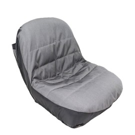 S.fields.inc Tractor Seat Covers Universal Waterproof for Lawn Mower Grass Cutter Heavy Machinery Oxford Fabric Gray