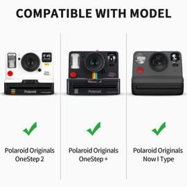 Yinke Hard Protective Case for Polaroid Original One Step 2 VF/Now I-Type/OneStep + Instant Camera, black, travel bag