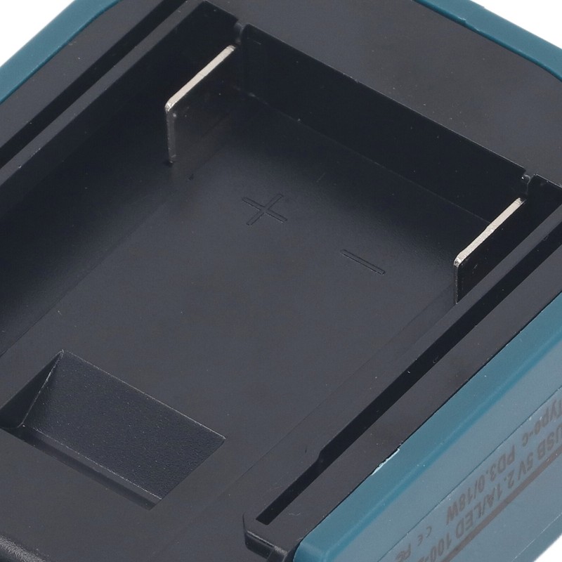 Battery Adapter with 18W PD3.0 Type C and 5V 2.1A