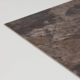FloorPops FP3330 Brownstone Peel & Stick Peel and Stick Floor Tiles, Brown 12 inch x 12 inch