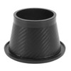 Turbo Air Intake Pipe Funnel Kit Universal Rubber Carbon Fiber