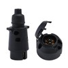 Eacalyc 7-Pin Trailer Socket and Trailer Plug 7-Pin 12V Electric