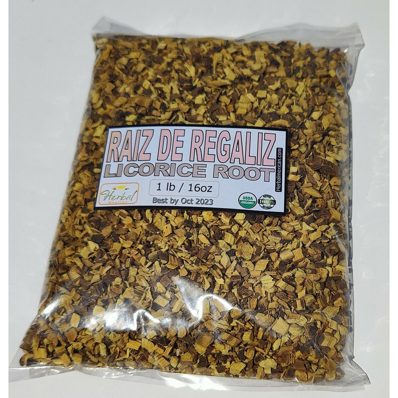 16oz regaliz, licorice root, Liquorice, raiz de regaliz,orozus, palo orozus