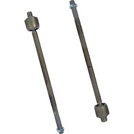 AUTO DN Front Inner Steering Tie Rod End for Land Rover LR3 2005 2006 2007 2008 2009 for Land Rover LR4 2010 2011 2012 2013 2 x Replacement QFK 500010, QFK 500020