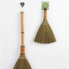 LIFKOME Portable Desk 2Pcs Indoor Grass Broom Whisk Broom Thai