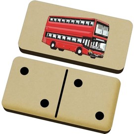Azeeda 'Double Decker Bus' Domino Set & Box (DM00043590)
