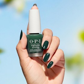 OPI Nature Strong Vegan Nail Polish, Leaf by Example, Green Nail Polish, Natural Origin, Cruelty-Free Nail Lacquer, 0.5 fl oz.