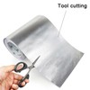 BOMEI PACK Adhesive Aluminum Foil Heat Shield Tape Barrier, Fiberglass