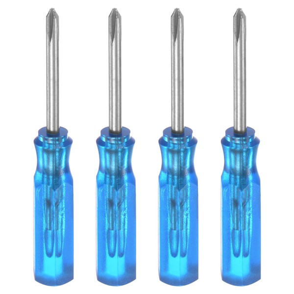 QUARKZMAN PH0 Mini Phillips Screwdriver, 2 mm, Magnetic Cross Head,