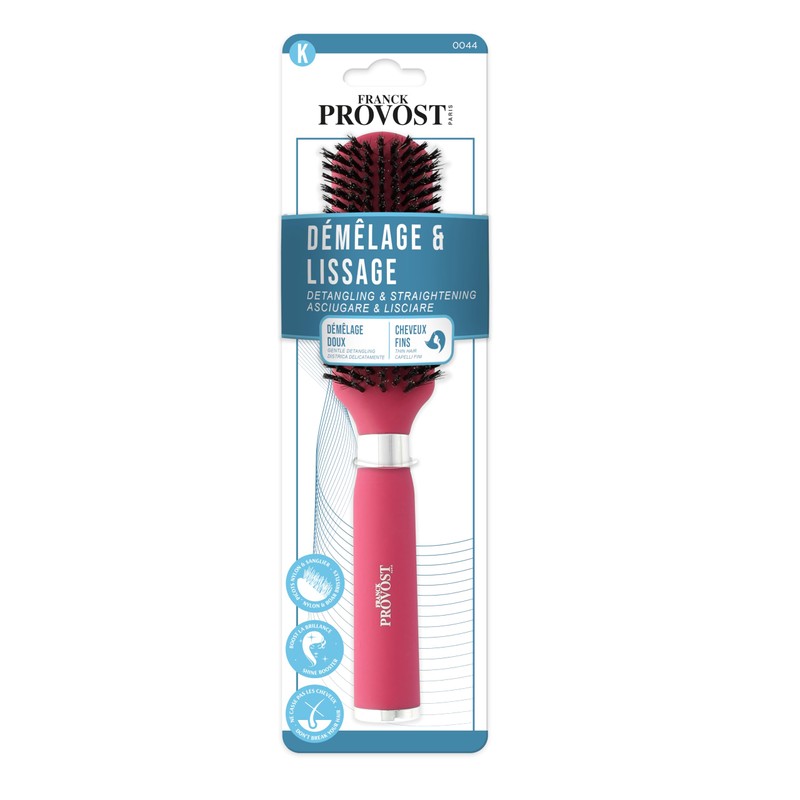 FRANCK PROVOST - Detangling & Straightening Brush - Nylon Bristles