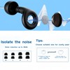 Stylish Silicone Noise-Canceling Earplugs Sets - with S M L
