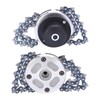 65Mn Coil Chain Trimmer Head Garden Lawn Mower Accessory Coil