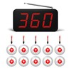 Nurse Call System Wireless Caregiver Pager Call Button 2000Ft Range