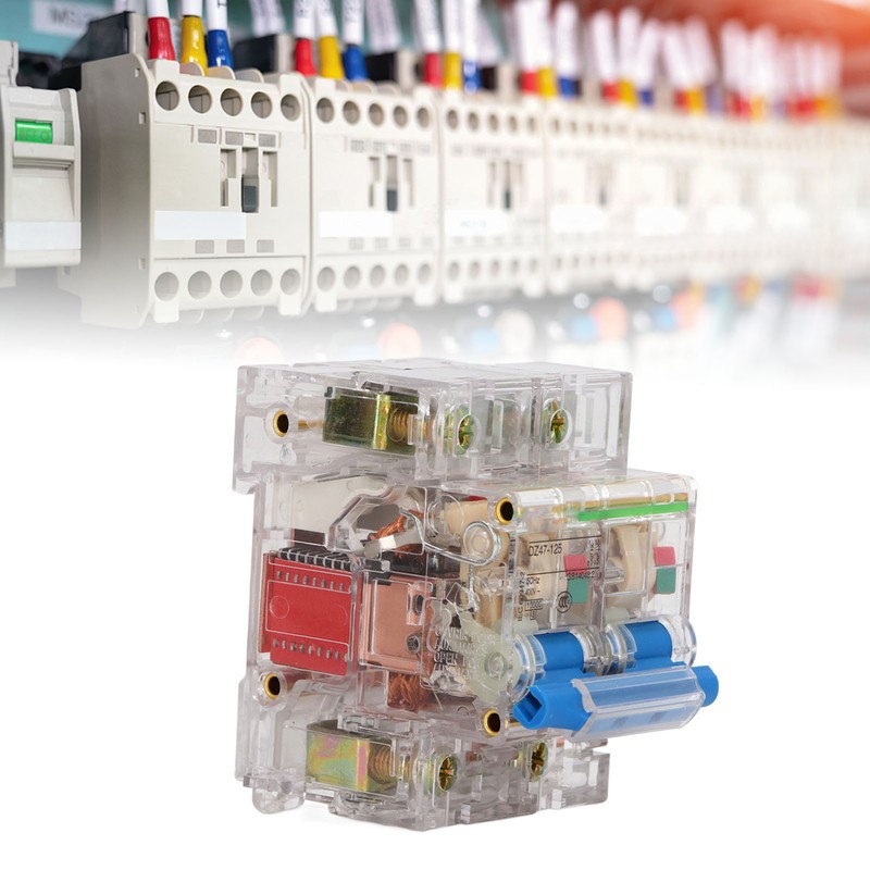 Transparent Circuit Breaker 2P High Sensitivity Easy Observation Circuit Breaker