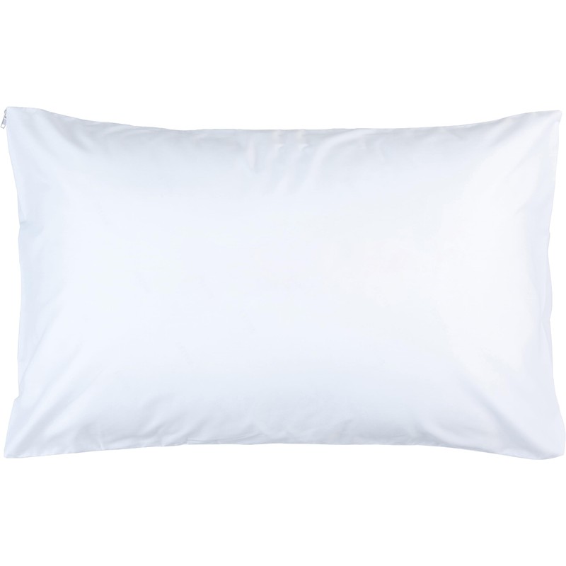 Sirenpho Pack of 12 Pillow Protector Zippered Covers 50x75cm, Anti