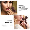 BIUDECO Slimming Wooden Face Massager Double Balls Face Lifting Tool