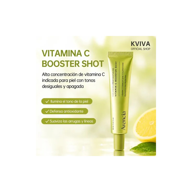 Arencia Suero Iluminador Antiedad Vit C Booster Shot 30ml
