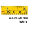 Truper Cinta Larga, Carcasa Plástica, 30m, Metálica, Truper 12639