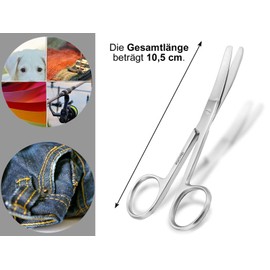 Stainless Steel Bandage/Paper/Plaster Scissors – Large Selection – 10.5 cm to 20 cm 10,5 cm