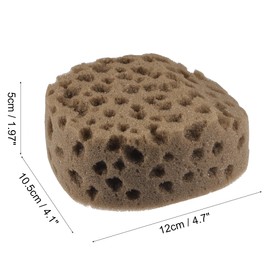 sourcing map Knockdown Texture Sponge 4.7"x4.1" Faux Sponge Painting Supplies Drywall Patch Wall Ceiling Texturing 2Pcs