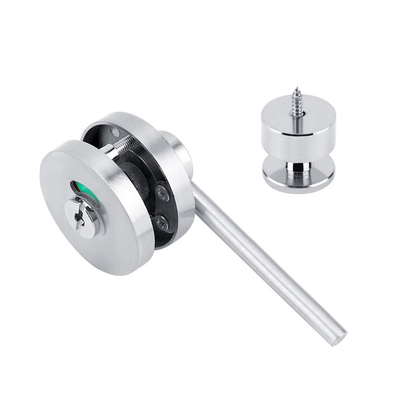 Public Bathroom Door Lock Bolt Zinc Alloy Vacant Engaged Privacy