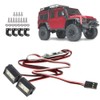 RC Car Roof Light, 2PCS 17mm Remote Control Crawler Decoration