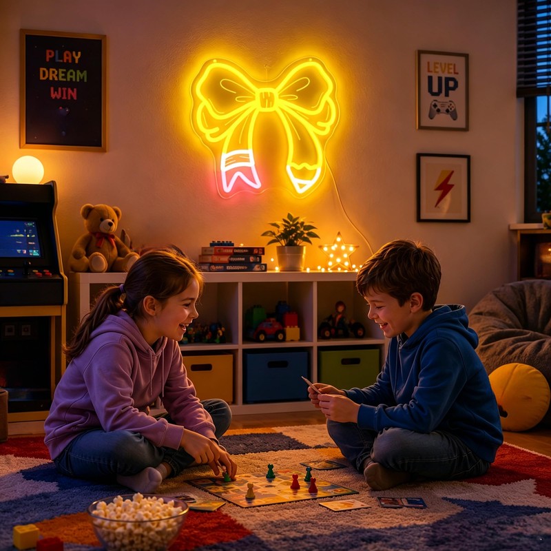 Bow Pencil Neon Sign Led Sign Neon Signs for Wall