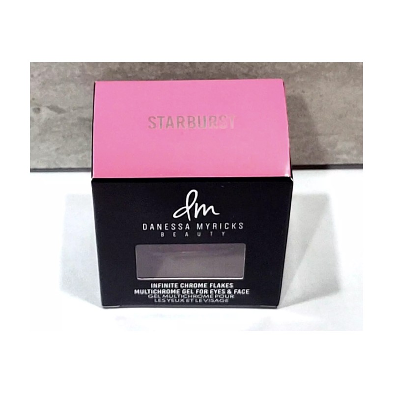 Danessa Myricks Infinite Chrome Flakes gel for eyes and face