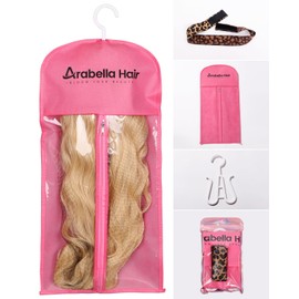 Arabella 1PCS Wig Bag Hanger and 1PCS Lace Melting Band Wig Storage for Wigs Bags Storage with Hanger Wig Holder Dust-proof Hair with Hook Hair Extensions, Wigs & Accessories (2PCS Combination Pack)