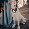 Dog Tuxedo,Formal Wedding Dog Bandana Adjustable Collar with Bowtie,Detachable Bow