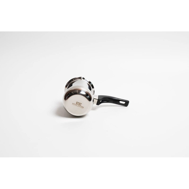 Coffee Culture Stainless Steel 350Ml Turkish Coffee Pot, Silver, CC-350CP