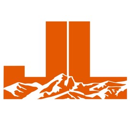 UR Impressions IOrn JL Mountains Decal Vinyl Sticker Graphics for Jeep Wrangler 4x4 Unlimited Sport Sahara Altitude Rubicon Moab SUV Walls Windows Laptop|Intense Orange|7.5 X 4.4 inch|URI733-IO