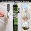 M METERXITY 2-Pack Door Chain Lock, Premium Security Door Chain
