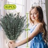 41 PCS Dried Preserved Eucalyptus Bundle for Shower-17'' Real Large