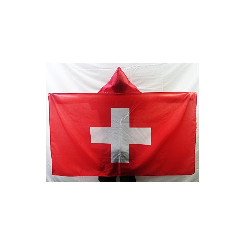 AZ FLAG - Umhangflagge Schweiz - 150x90 cm - Helvetische