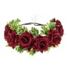 Shiwaki Handmade Wreath Headdress Head Flower Headband Sea Holiday Wedding