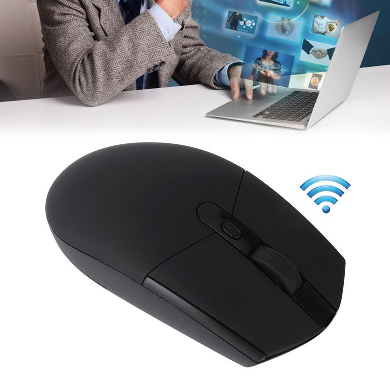 Wireless Mouse Adjustable DPI USB Receiver Portable Gaming Mice for