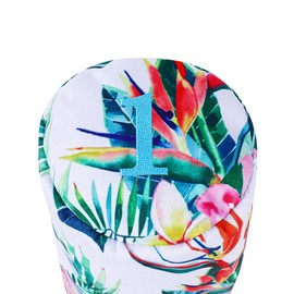 Driver Headcover - Barrel Style Driver Head Cover, Golf Club Covers - Funny Golf Gift & Unique Golf Accessories for Men and Women Golfers (Floral)