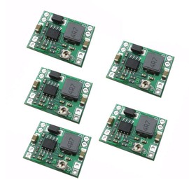 DollaTek 5Pcs MP1584EN ultra Small DC-DC 3A power Step-Down Adjustable Module Buck Converter 24V To 12v 9V 5V 3V for Arduino
