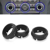 3pcs Air Conditioning Switch Knob Covers Rings Replacement for Land