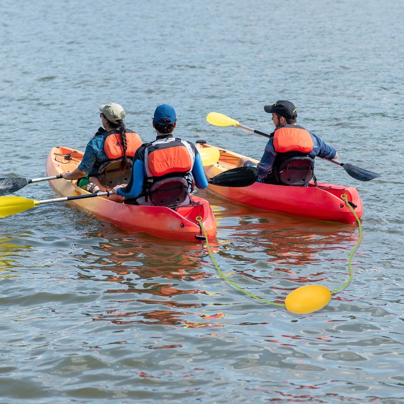 PATIKIL 7FT Float Rope Tow Line, Heavy Duty Buoy Ball