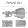 BiKiBao Spacex Starship Engine Model Falon 9 Rocket Engine Metal